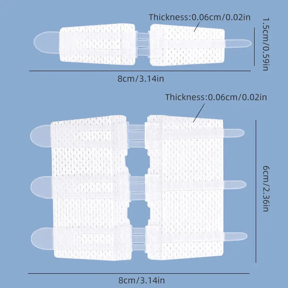 Wound Dressing Closure Strips