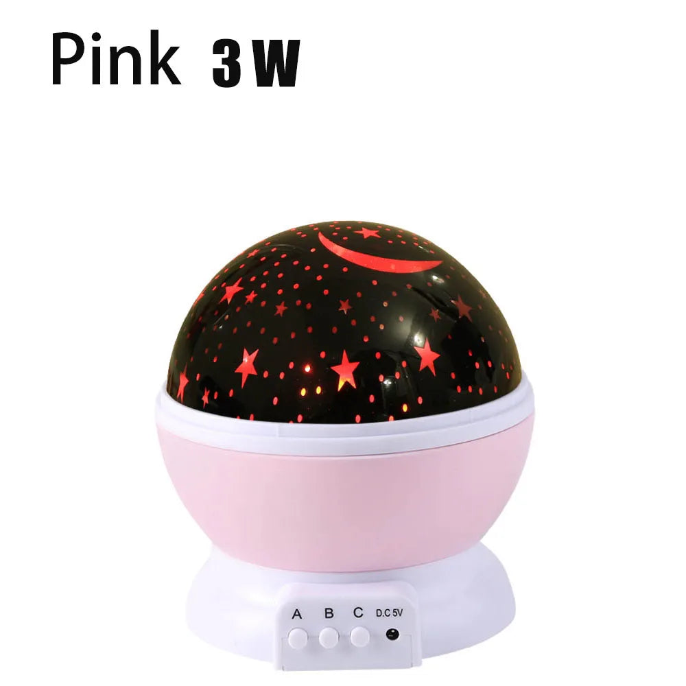 Star Projector Night Light Lamp