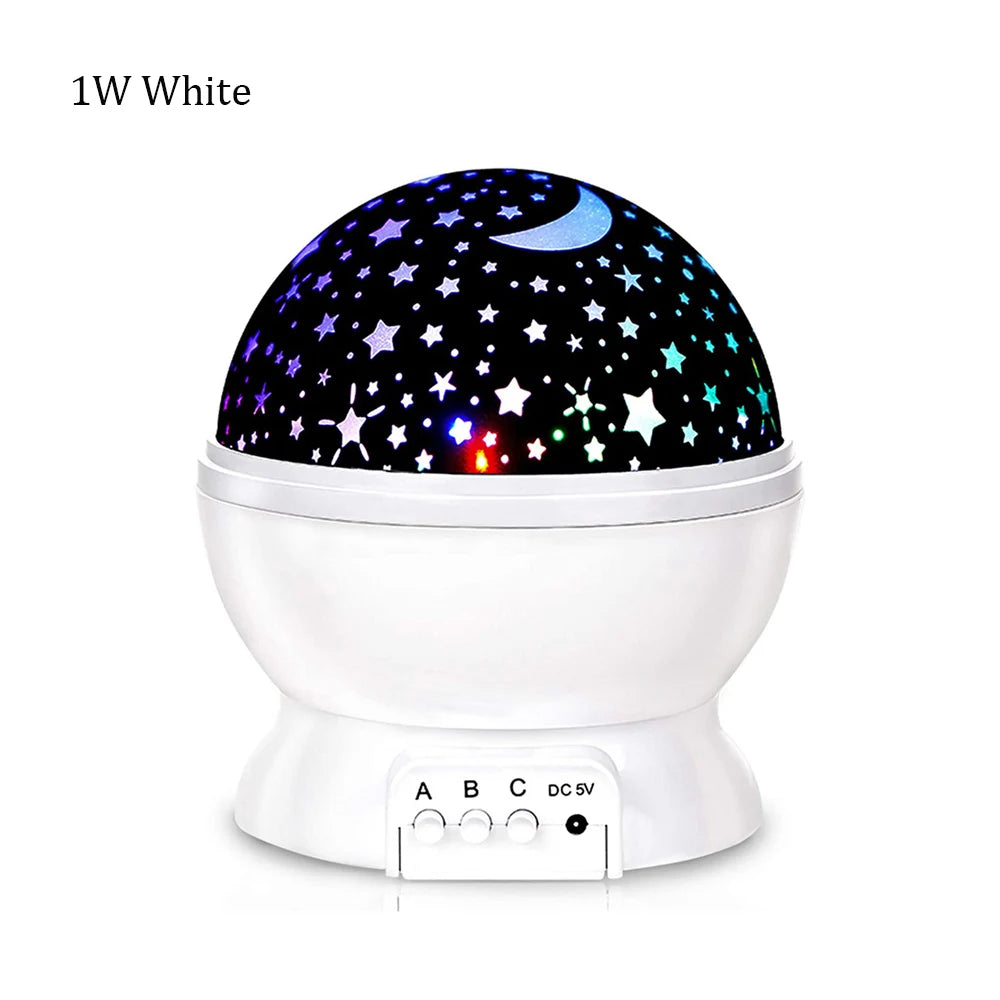 Star Projector Night Light Lamp