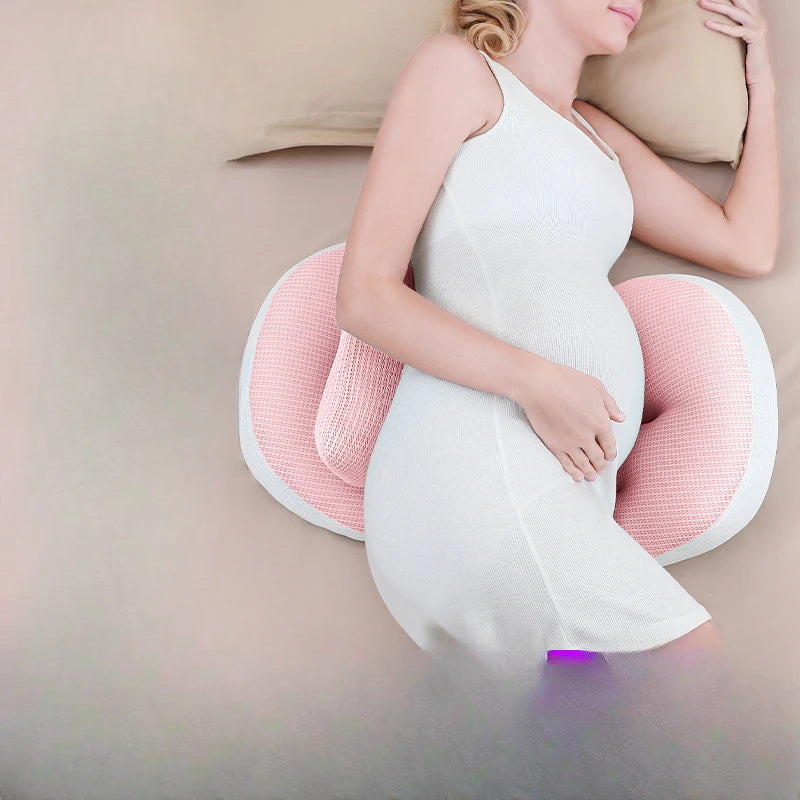 Pregnant  Pillow With Waist Protection Side