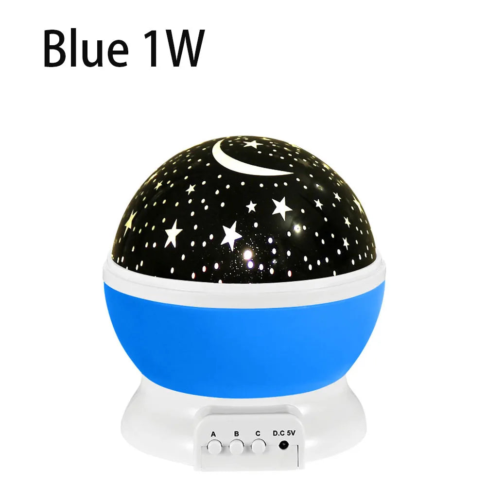 Star Projector Night Light Lamp