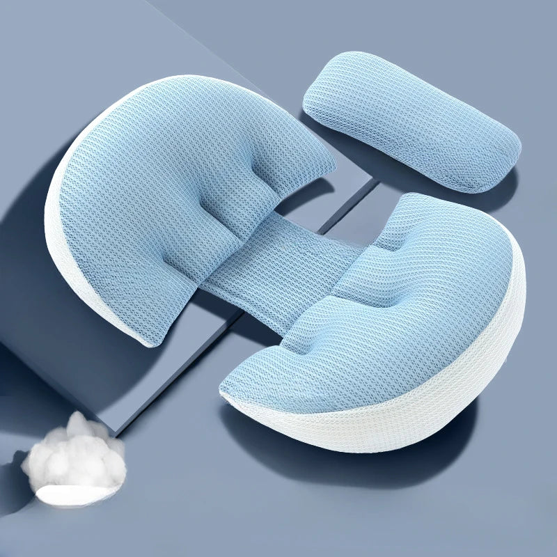 Pregnant  Pillow With Waist Protection Side