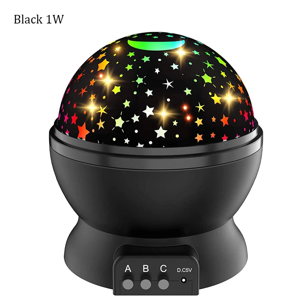 Star Projector Night Light Lamp