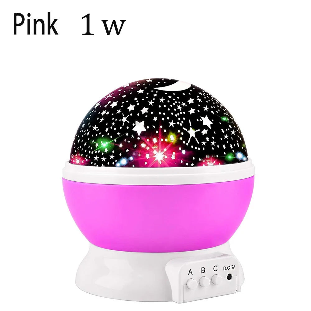 Star Projector Night Light Lamp