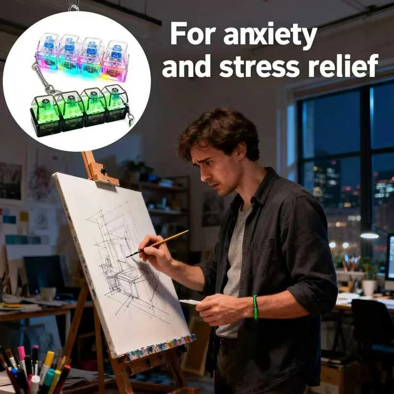 Stress-Relieving Fingertip Clicker