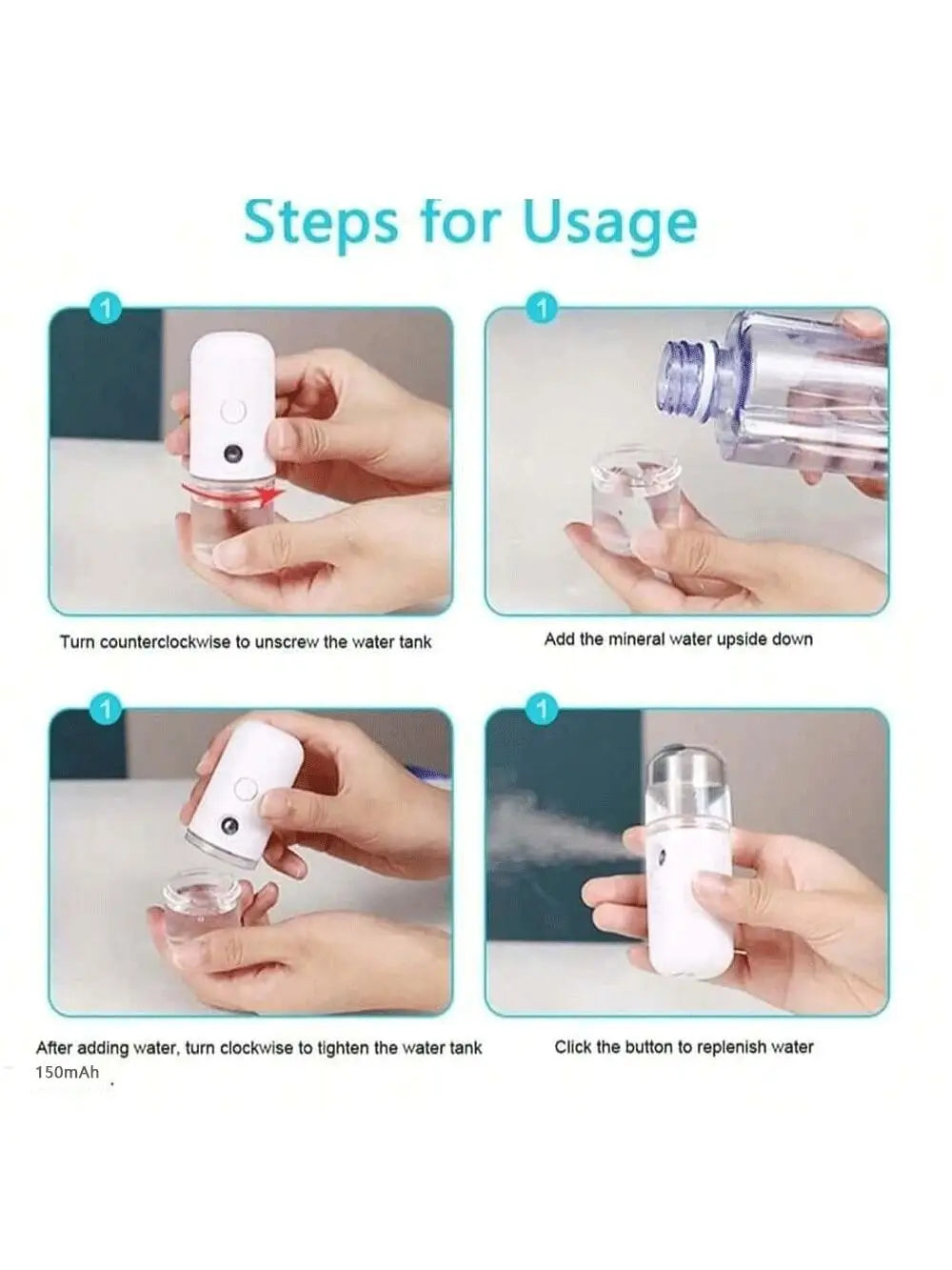 Mist Facial Sprayer with Nebulizer