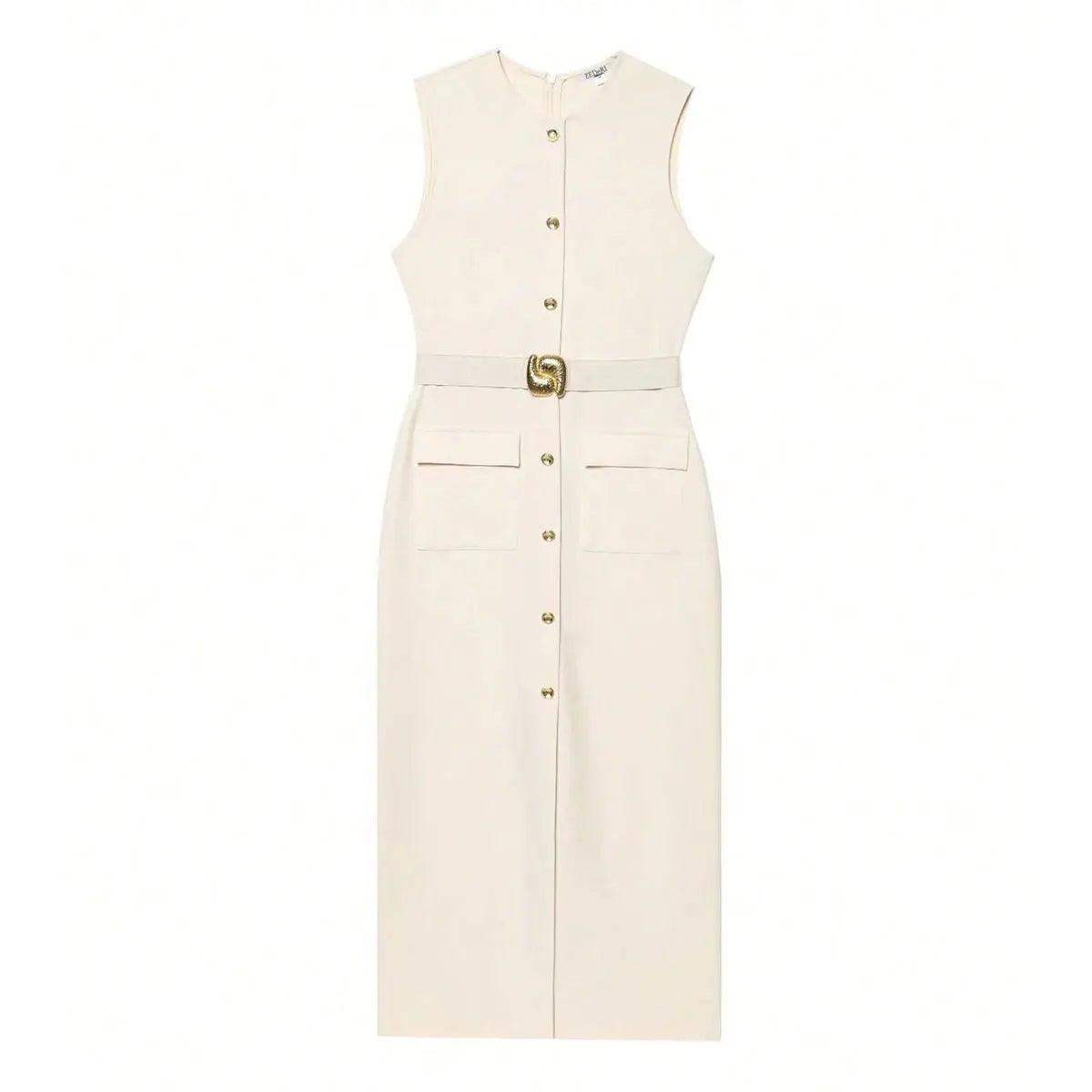 Classic O-Neck Dress