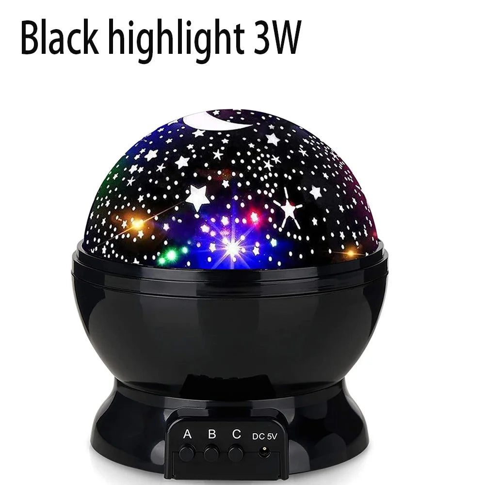 Star Projector Night Light Lamp