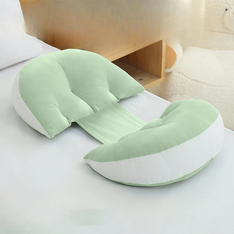 Pregnant  Pillow With Waist Protection Side