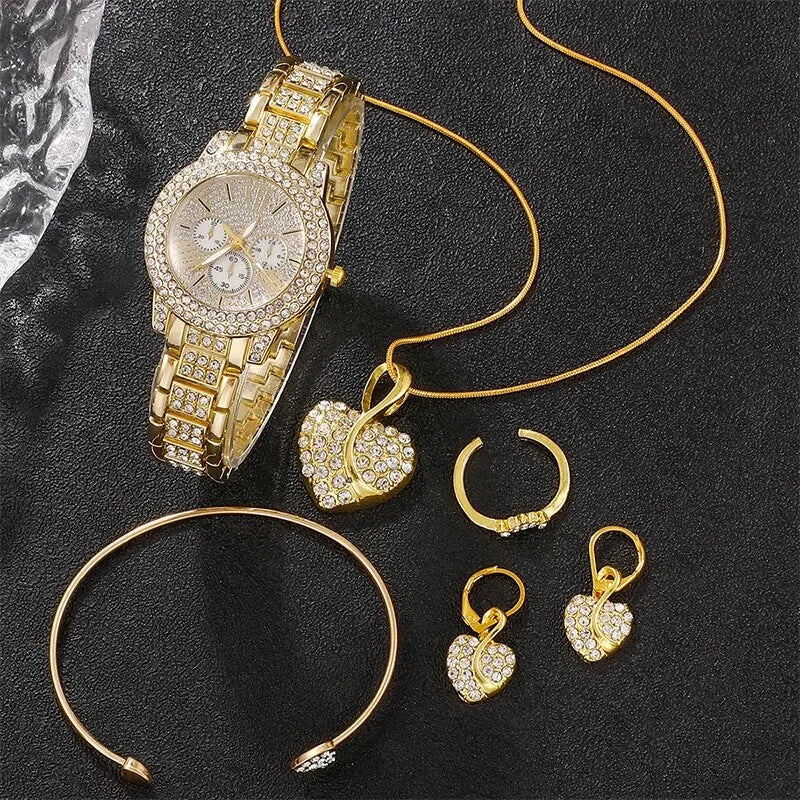 Watch Jewelry Set