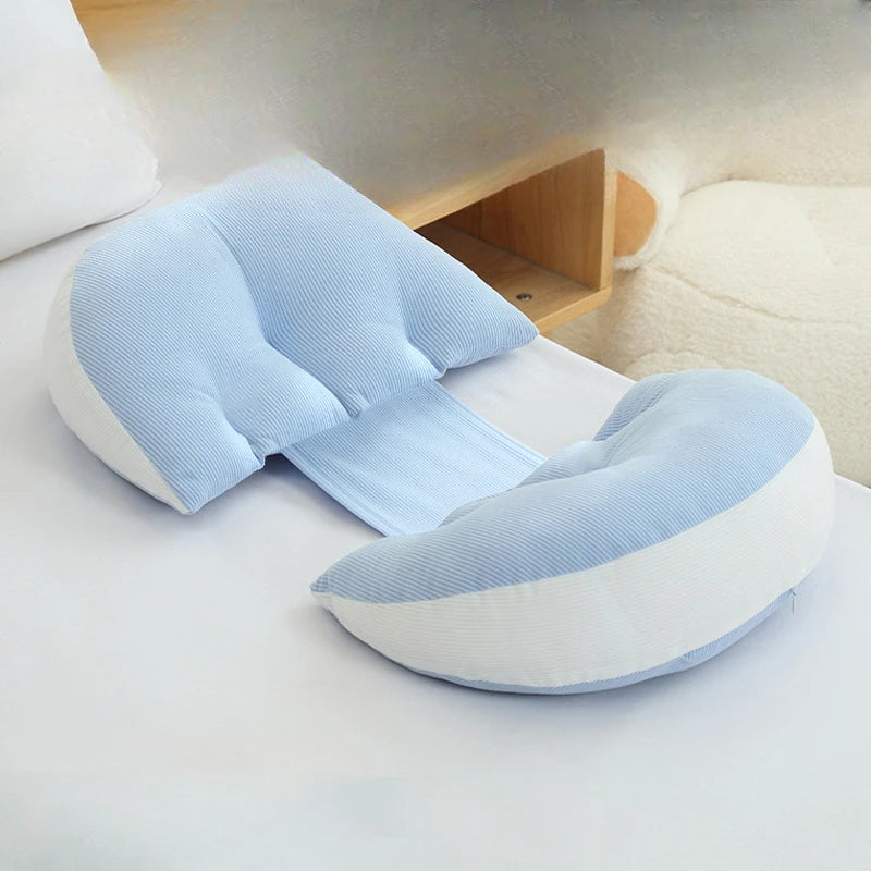 Pregnant  Pillow With Waist Protection Side
