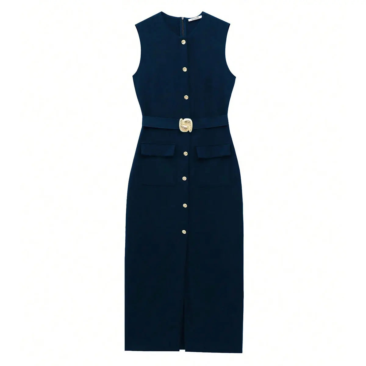 Classic O-Neck Dress