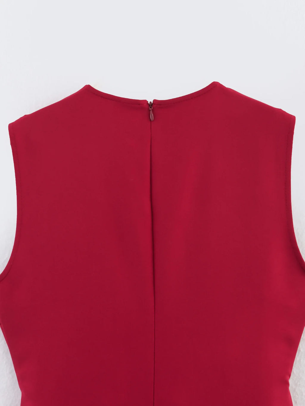 Classic O-Neck Dress