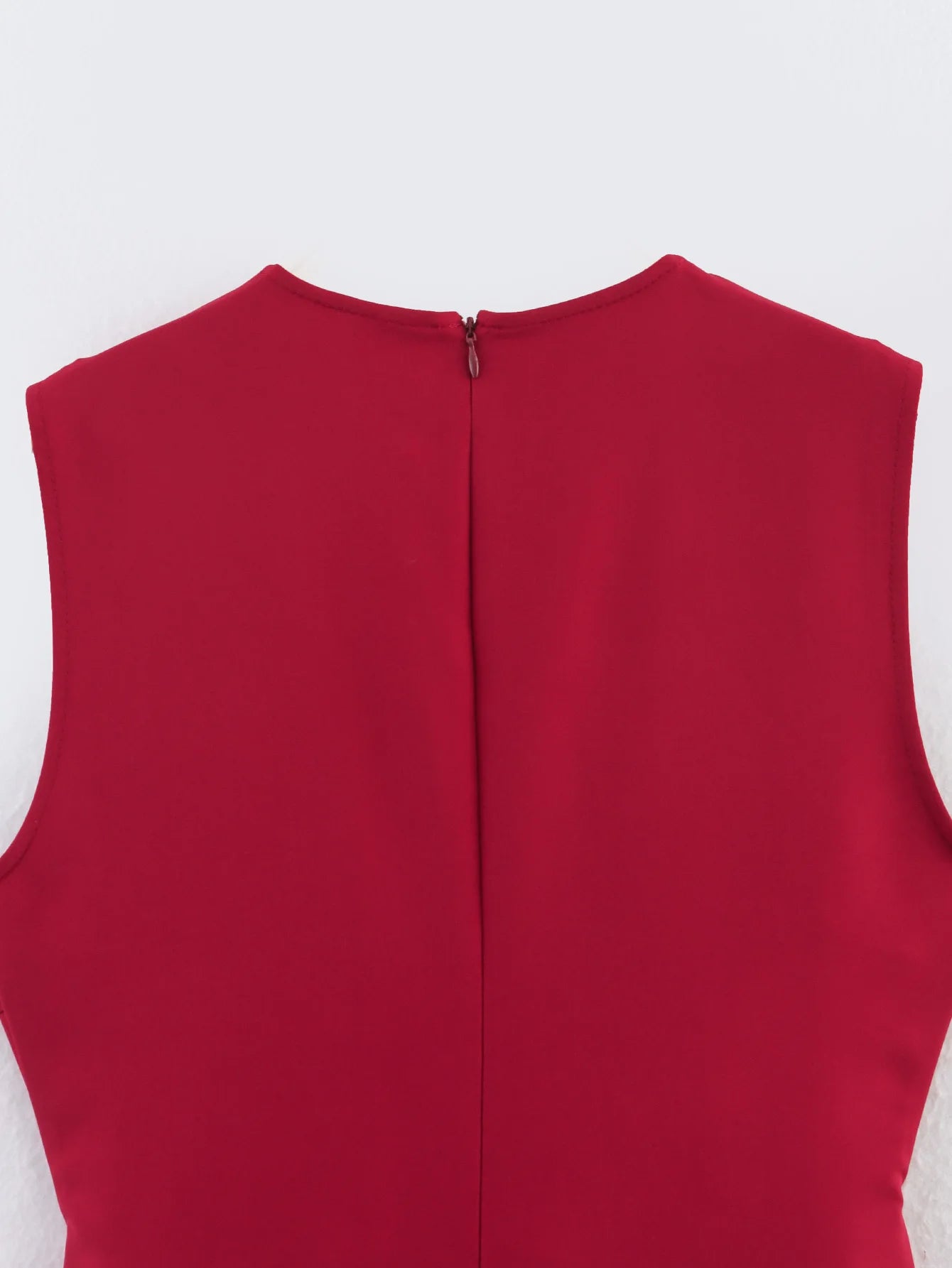 Classic O-Neck Dress