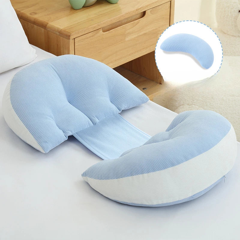 Pregnant  Pillow With Waist Protection Side